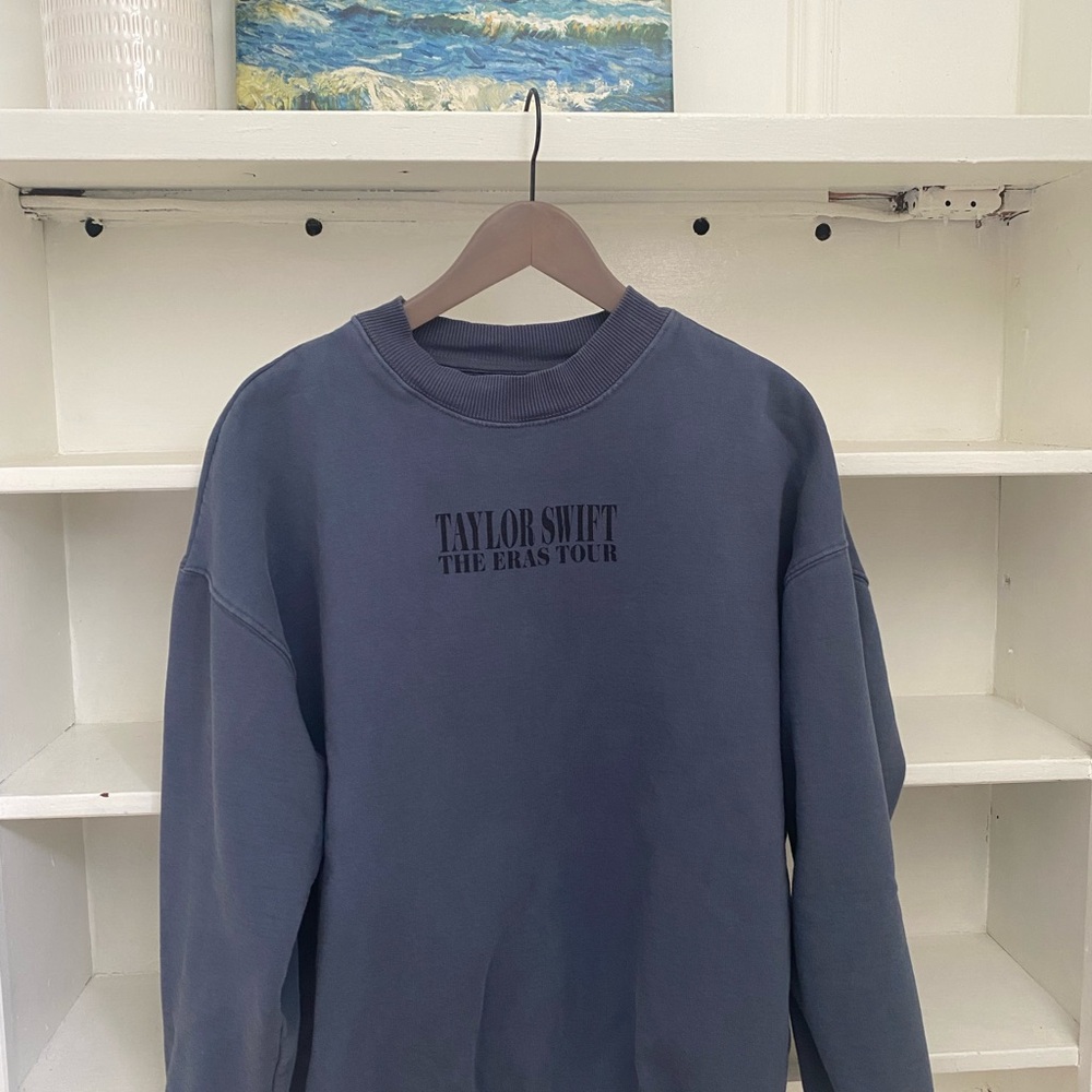 Taylor Swift The Eras Tour Gray Sweatshirt